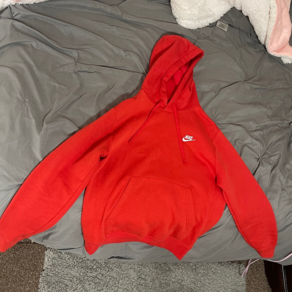 Red Nike Hoodie